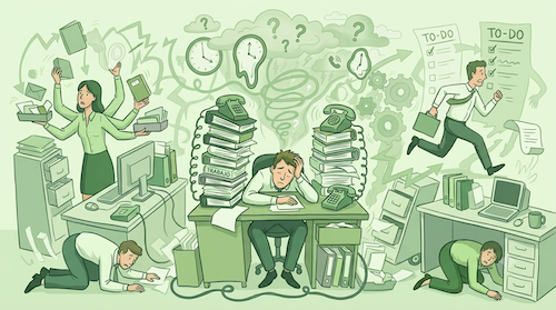 Por qué sientes ansiedad en el trabajo aunque no tengas demasiado que hacer
