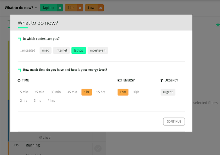 prioritizing when engaging