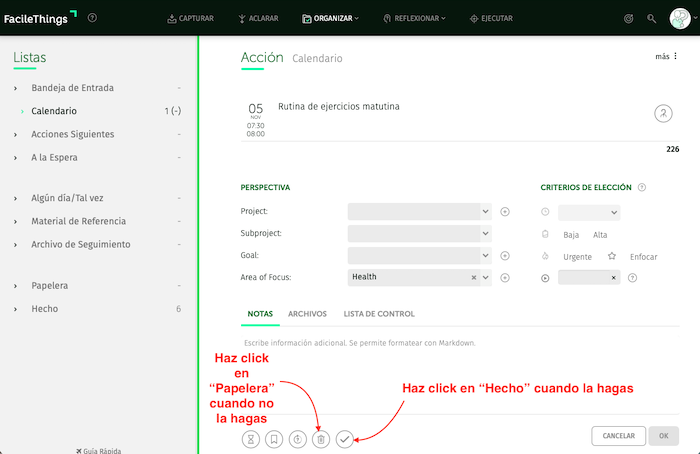 ejecutando hábitos ejecutando hábitos